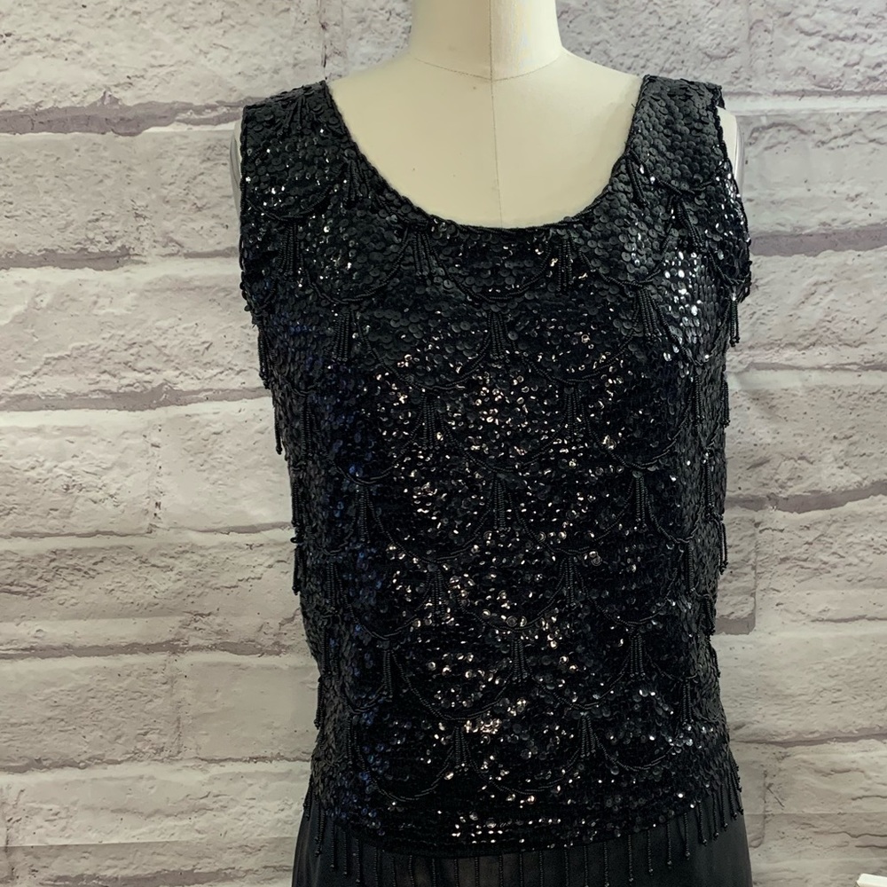 Vintage Sequins Top